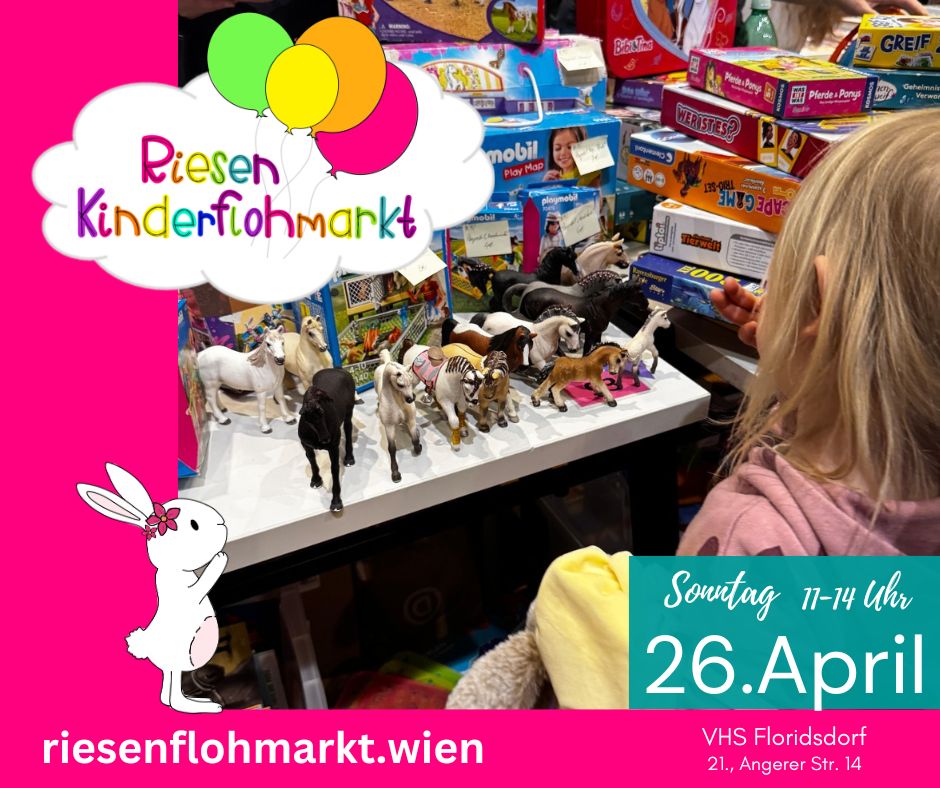 riesenflohmarkt.wien riesen Kinderflohmarkt wien indoorflohmarkt floridsdorf vhs